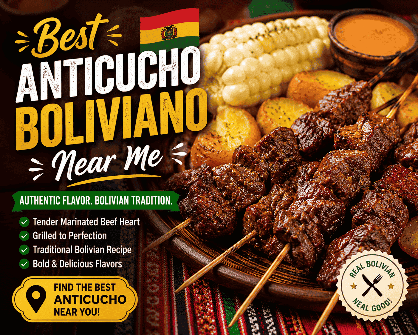Best Anticucho Boliviano Near Me