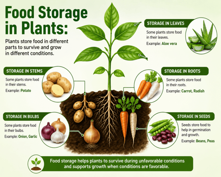 Food Storage in Plants