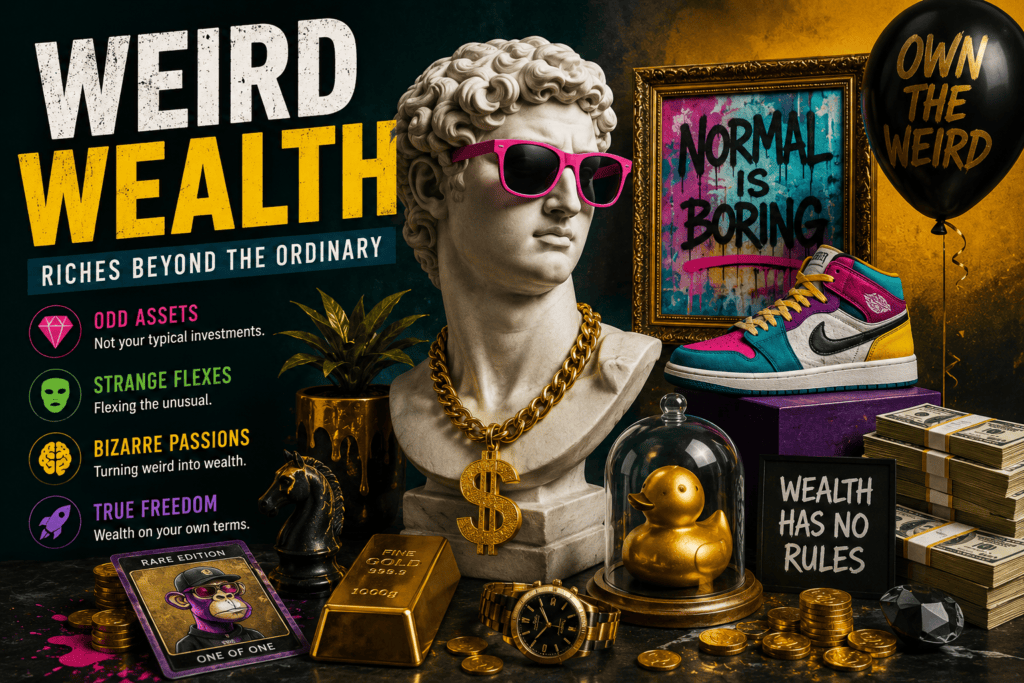 Weird Wealth: What It Is and 12 Unconventional Ways People Actually Earn Money 2 Weird Wealth
