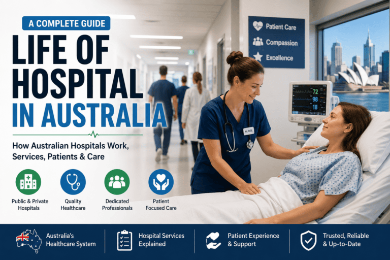 life of hospital in australia