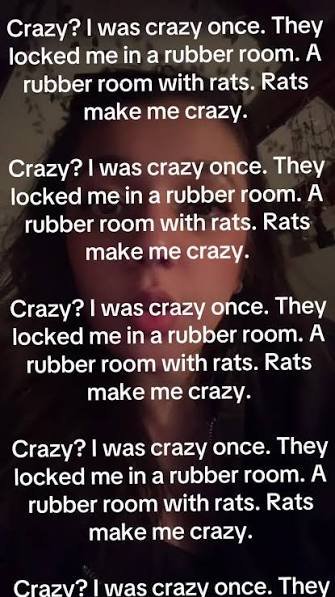 heavy petter crazy? i was crazy once... lyrics